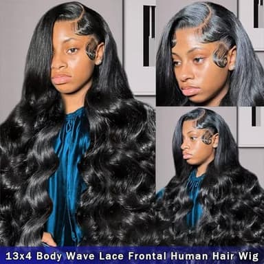 AIRDOT 30 Inch Body Wave Lace Front Wigs Human Hair 200% Density Frontal Wigs Human Hair Wigs for Women 13x4 HD Lace Front Wigs Human Hair Pre Plucked with Baby Hair - Image 4