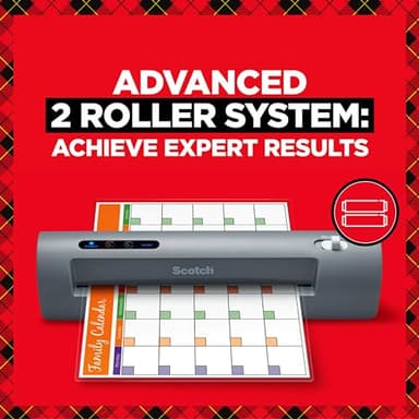 Scotch TL901X Thermal Laminator, 1 Laminating Machine, Gray, Laminate School Assignments and Documents, for Dorm Room or School Supplies, 9 in. - Image 7