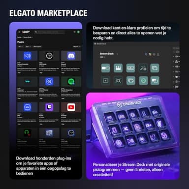 Elgato Stream Deck MK.2 White – Studio Controller, 15 macro keys, trigger actions in apps and software like OBS, Twitch, ​YouTube and more, works with Mac and PC - Image 9