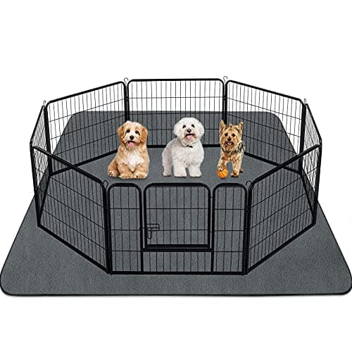 INVENHO Washable Pee Pads for Dogs 72"x72" Reusable Dog Pads Extra Large Upgrade Non-Slip Dog Pee Pads Heavy Absorbency Puppy Pee Pads Quick Dry Whelping Pads/Waterproof Puppy Training Pad - Image 1
