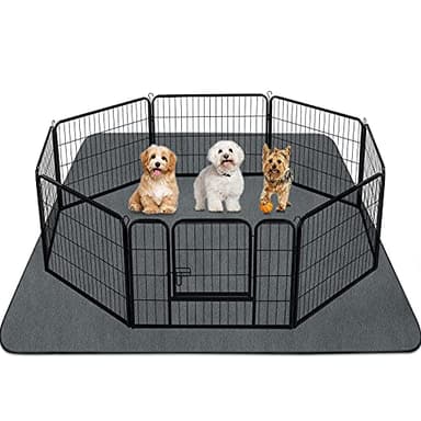INVENHO Washable Pee Pads for Dogs 72"x72" Reusable Dog Pads Extra Large Upgrade Non-Slip Dog Pee Pads Heavy Absorbency Puppy Pee Pads Quick Dry Whelping Pads/Waterproof Puppy Training Pad - Image 1