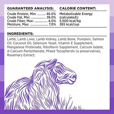 BIXBI Rawbble Freeze Dried Dog Food, Lamb Recipe, 12 oz - 97% Meat and Organs, No Fillers - Pantry-Friendly Raw Dog Food for Meal, Treat or Food Topper - USA Made in Small Batches - Image 6