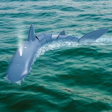VEVOR Remote Control Shark Toy, 2.4GHz High Simulation Shark RC Boat for Swimming Pool Bathroom, Electric RC Fish Toy with 2 Batteries, Light & Spray Water Function for 6+ Year Old Boys Girls - Image 8