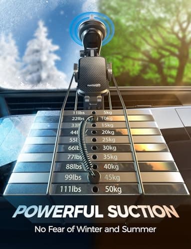 CHGeek Wireless Car Charger with Phone Holder Mount, 15W Fast Charging Auto Clamping Phone Holders for You Car Windshield Dashboard Air Vent Accessories for iPhone, Samsung Galaxy, Google, etc - Image 6