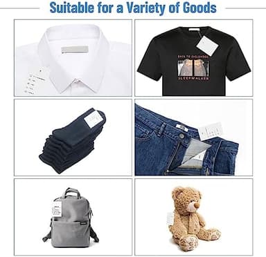 Mr. Pen- Tagging Gun with Case, 5 Needles, 1008 pcs 2" Barbs Fasteners, Greyish Blue, Tagging Gun for Clothing Tag Gun for Clothes Tag Gun, Price Tag Gun, Pricing Gun, Tag Attacher Guns - Image 4