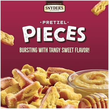 Snyder's of Hanover Pretzel Pieces, Honey Mustard and Onion, Party Size 18 Oz (Pack of 12 - Image 5