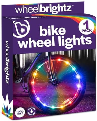 Wheelbrightz LED Rainbow Bicycle Light - 1 Each - Image 1