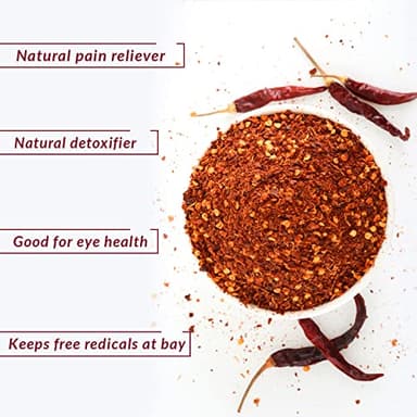 Himalayan Chef Red Crushed Pepper Shaker - Organically Crushed Red Chili Pepper Flakes Great for Pizza, Chowder, Seafood, and Pasta (3.88 Oz) - Image 5