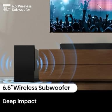 Hisense R632 3.1 Channel 380W Soundbar with Wireless Subwoofer* and Dolby Atmos (Renewed) - Image 6