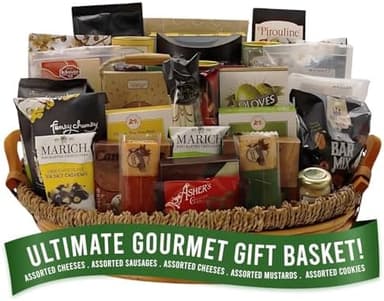 Gift Basket Village - The Best of the Best Gourmet Gift Baskets - Food Gift Basket Loaded with Crackers, Wafers & Spreads - Food Gift Baskets for Any Occasion - Made in USA - Ideal Gourmet Gift Basket - Image 3