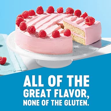 Krusteaz Gluten Free Yellow Cake Mix, No Artificial Flavors, Colors, or Preservatives, 18 oz Boxes (Pack of 8) - Image 5