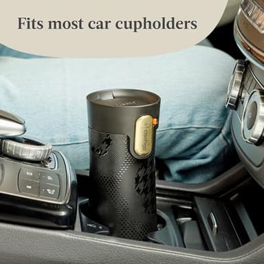 Contigo x Ally Love Stainless Steel Vacuum-Insulated Travel Mug with Autoseal and Easy Clean Lid, Spill-proof, Keeps Drinks cold 24 hrs & hot for 11 hrs, BPA Free, 16oz., West Loop 3.0, Licorice - Image 7