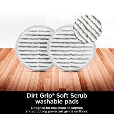 Shark S8000 Steam & Scrub All-in-One Scrubbing and Sanitizing Hard Floor Steam Mop pure water (Renewed) - Image 9