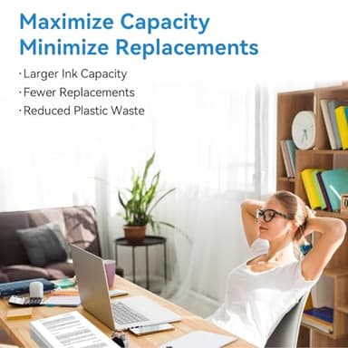 InkPlore 63XL Ink Cartridges Combo Pack Replacement for HP Ink 63 63XL Black Color Compatible for Envy 4520 4510 OfficeJet 3830 4650 5200 5255 5258 3833 DeskJet 1112 2130 3630 3632 Printer - Image 6