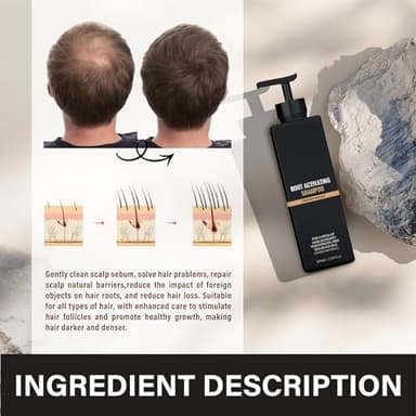 Spartan Root Activator Shampoo,Spartan Root Activator Shampoo Regrowth,Spartan Root Anti Hair Loss Promotes Hair Growth (2 pcs - 200 ml) - Image 3