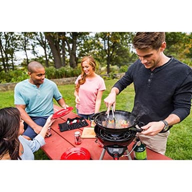 Coleman 24-Piece Enamel Dinnerware Set for Outdoor Dining, Dishwasher Safe, Full Dinnerware & Flatware Set for 4 People - Image 5