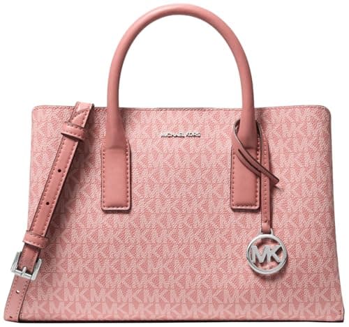 Michael Kors Women's Ruthie Small Satchel, Silver-Tone Hardware/Rose - Image 1