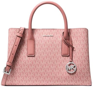 Michael Kors Women's Ruthie Small Satchel, Silver-Tone Hardware/Rose - Image 1