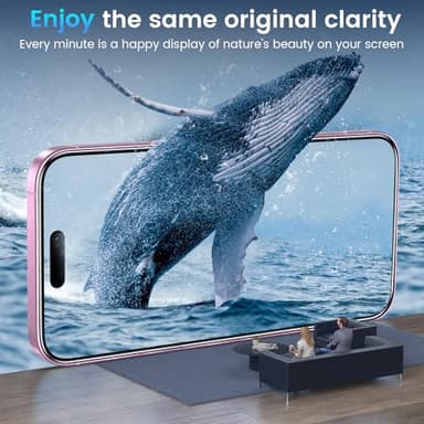 Fotbor for 3Pack iPhone 16 Screen Protector with 3Pack Camera Lens Protector, 9H+ Tempered Glass Easy Installation Kit, Case Friendly iPhone 16 - Image 4