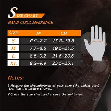 ATERCEL Weight Lifting Gloves Full Palm Protection, Workout Gloves for Gym, Cycling, Exercise, Breathable, Super Lightweight for Men and Women(Black, S) - Image 7