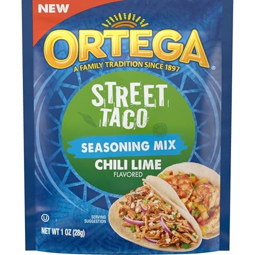 Ortega Street Taco Seasoning Mix, Chili Lime, 1 Ounce (Pack of 12) - Image 1