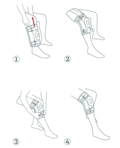 NEENCA Professional Knee Brace for Knee Pain, Adjustable Hinged Knee Support with Removable Side Stabilizers, Strong Stability for Joint Pain Relief, Arthritis, Meniscus Tear, ACL, PCL, Runner, Sports - Image 9