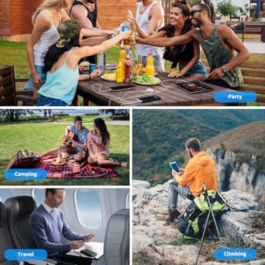 2-Pack Portable Charger, Slimmer 10000mAh 15W Power Bank, USB C in&Out Fast Charging Battery Pack, External Portable Power Bank for iPhone 16 15 14 13 12 iPad Airpods Samsung S23 S22 Pixel etc - Image 7