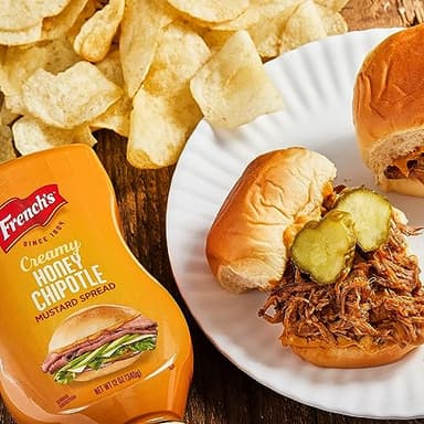 French's Creamy Honey Chipotle Mustard Spread, 12 oz (Pack of 8) - Image 7