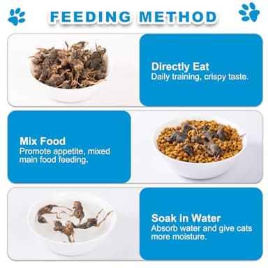 Freeze Dried Little Quail - Single Ingredient Cat and Dog Treats Natural Animal Protein Healthy Tasty Snacks for Training (85g) - Image 5