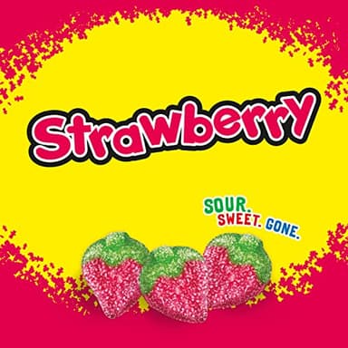 SOUR PATCH KIDS Strawberry Soft & Chewy Candy, Bulk Candy, 12-8 oz Bags - Image 6