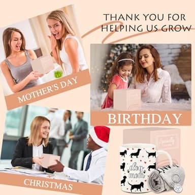 Ywduoying Dog Mom Gifts for Women - Funny for Dog Lover, Mom, Sister - Birthday Coffee Mug With Socks - Image 6