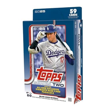2025 Topps Series 2 Baseball Trading Card Hanger Box (Look for Exclusive Diamante Base Card Parallels) - Image 1