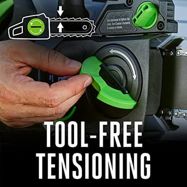 EGO POWER+ Chain Saw, 16” Battery Powered Chainsaw, Electric Cordless, Includes 56V 4.0Ah Battery and Charger – CS1613 - Image 8