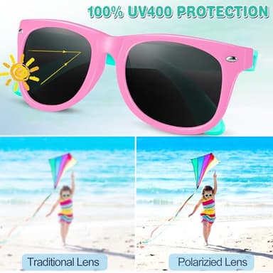 GINMIC Kids Sunglasses Bulk, 24Pack Neon Sunglasses for Kids,Boys and Girls, Great Gift for Birthday Party Supplies, Beach, Pool Party Favors, Fun Gift, Goody Bag Favors - Image 4