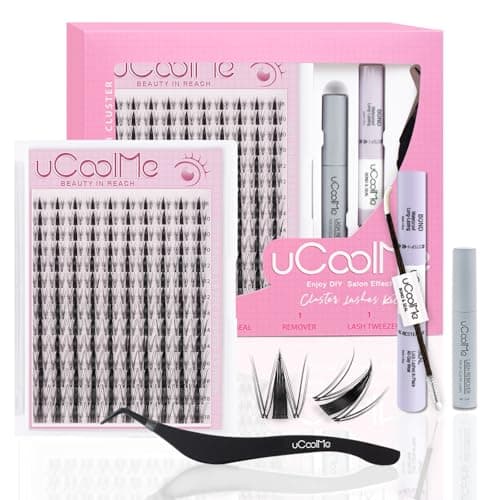 Fairy Lash Clusters Kit 8-18mm Manga Eyelash Clusters C Curl - WideSpan DIY Eyelash Extensions Kit Wet-Look Spiky Anime Lashes Individual Fake Eyelashes Clusters Kit Ultra-Thin Invisible Lash Band - Image 1