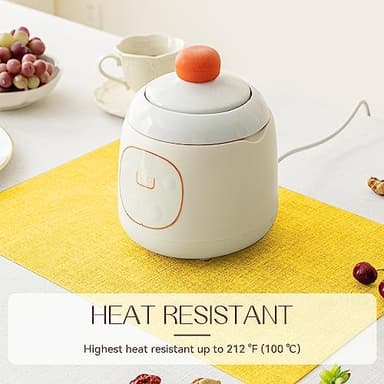 Romanstile Vinyl Placemats Set of 6-12 X 18 Inch - Heat Resistant Place Mats 100% Waterproof Oilproof Wipeable Reversible Faux Leather Table Mats for Kitchen/Dining/Party/Outdoor, Yellow - Image 3