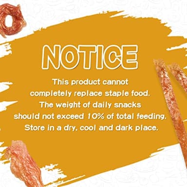 PAWUP Chicken Jerky Dog Treats, Natural Dog Chicken Jerky Treats w/Taurine, Training Treats, 12.5 oz - Image 9