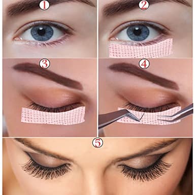 6 Rolls Eyelash Tape,Adhesive Fabric Eyelash Extension Tape,Breathable Micropore Fabric Tape for Eyelash Extension Supplies,9 m/10 Yard Each Roll (Pink) - Image 6