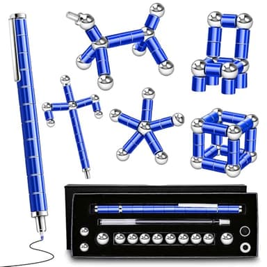 Magnetic Fidget Pen Toys for Teens- Unique Birthday Gifts for Young Men Fun Gifts for Teenage Boys Novelty Christmas Stocking Fillers Gadget for 8 10 11 12 13 14 15 Year Old Boy Engineer Gifts - Image 1