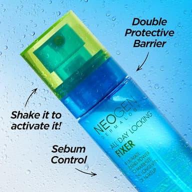 NEOGEN All Day Makeup Setting Spray all nighter - Hydrating Weightless Sebum Control Fixer (All Day Locking Fixer 80ml) / K-beauty/makeup finishing spray long lasting and non-greasy - Image 4