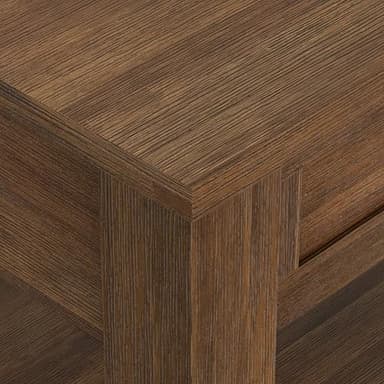 SIMPLIHOME Monroe SOLID ACACIA WOOD 22 inch Wide Square Rustic End Table in Rustic Natural Aged Brown for the Living Room and Bedroom - Image 8