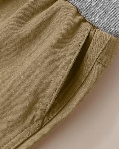 Toddler Boy's Clothes Pants,Khaki Black Spring Fall Winter Trousers Bottom Outfits 5t - Image 6