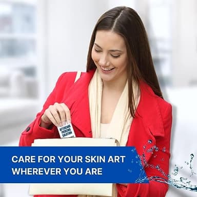 BodyJ4You Piercing Aftercare Spray - Saline Solution Natural Keloid Bump Removal - Ear Piercing Cleaner Nose Septum Belly Button Cartilage - Sea Salt Aloe Vera Rosemary - Fine Mist 2 Fl Oz - Image 7