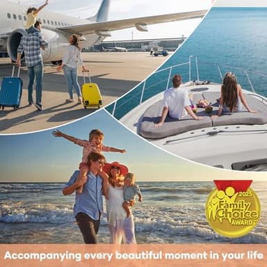 8 Set Compression Packing Cubes for Travel Essentials,Compressible Expandable Packing Cubes for Suitcase,OlarHike Luggage Organizer Bags for Travel,Handy Helper for Organizing Clothes(Beige) - Image 9