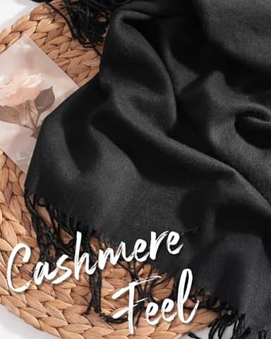 FURTALK Pashmina Shawls and Wraps for Evening Dress Women's Scarf Wedding Bride Bridesmaid Gifts Winter Scarves - Image 7