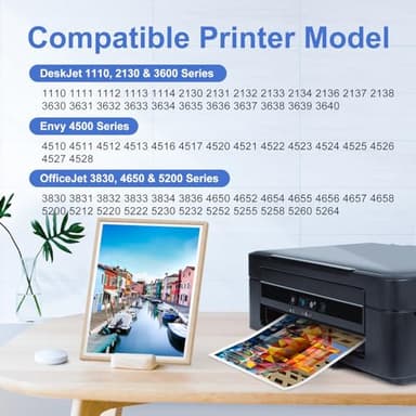 myCartridge SUPRINT 63XL Ink Cartridges Black and Color Combo Pack Replacement for HP Ink 63 63XL for OfficeJet 5255 4650 3830 5258 4652 Envy 4520 4512 Printer 63 Ink - Image 2