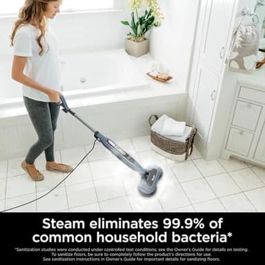 Shark S8000 Steam & Scrub All-in-One Scrubbing and Sanitizing Hard Floor Steam Mop pure water (Renewed) - Image 7