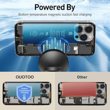 2025 3 in 1Charging Station Compatible with Mag-safe Charger Wireless Charger Stand for iPhoneAir17 16 15 14 13 12Series Wireless Charging Station for AirPods Wireless Charging Stand for iWatch Series - Image 5