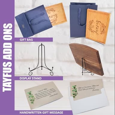 Personalized Wooden Grilling Board – Custom BBQ Gift for Men: Dad, Husband, Grandpa, Father-in-Law or Him – Birthday, Anniversary, Father’s Day or Christmas – Great Gift Idea for Men Who Love Grilling - Image 9