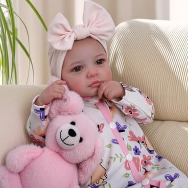 BABESIDE Reborn Baby Dolls - 20-inch Cute Soft Vinyl Realistic Baby Doll Real Life Baby Dolls with Complete Accessories Perfect for Cuddling, Playtime, and Gift Giving - Image 1